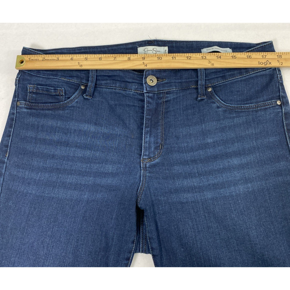 Jessica Simpson Jeans Womens Size 14W Kiss Me Super Skinny Dark Wash Denim - Picture 8 of 13